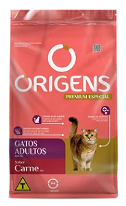 Origens Premium Especial Gatos Adultos Sabor Carne