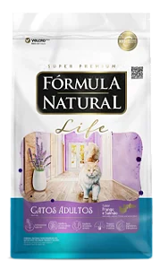 Fórmula Natural Life Gatos Adultos Sabor Frango e Salmão