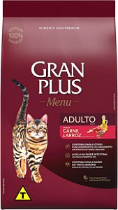 Granplus Menu Gato Adulto Carne e Arroz