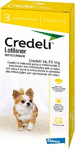 Credeli Elanco Anti-Pulgas e Carrapatos.