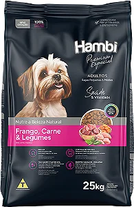 Hambi Cães Adultos Médios e Pequenos Premium Especial