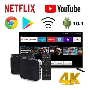 Aparelho 4k Adaptador Smart Tv Box