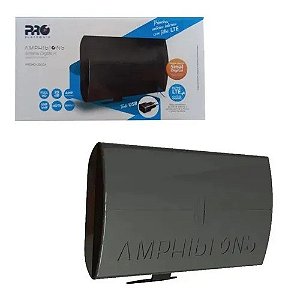 Antena Digital Amphibions Sinal Forte Alta Potencia 20db Lte
