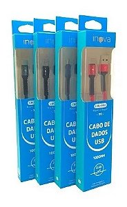 Cabo Usb Tipo C 1 Metro Carregador Dados Reforçado Enorme