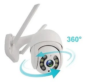 Câmera Ip Icsee Prova D'água Infravermelho Externa Wifi Hd 3