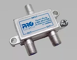 Divisor De Sinal De Antena 2 Saidas 5-2400mhz Pro Eletronic