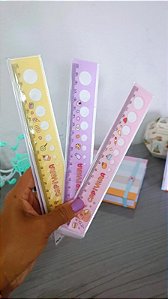 Régua Fofa de Capivara – 20 cm 📏