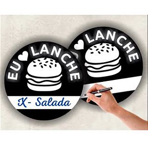 400 Etiquetas Lacre Delivery Lanche  / Lacre Inviolável Delivery - EU ♥ LANCHE