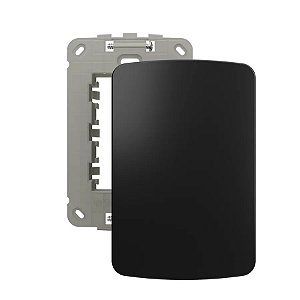 Placa Cega 4x2 B3 Ebony Margirius