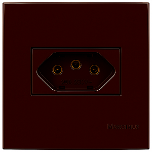 Tomada 20a Móveis Sleek Marrom Margirius