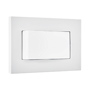 Conj. Interruptor Simples Mobili Recta Branco Fosco Blux