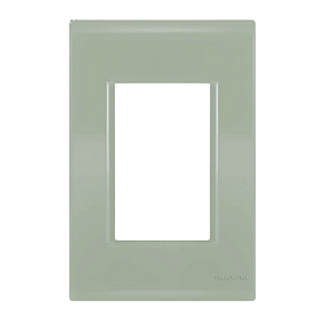 Placa 3 Módulos 4x2 Liz Verde Ardósia Tramontina