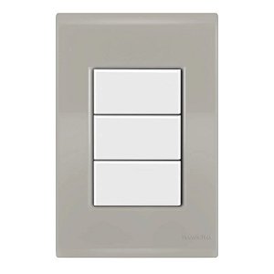 Conjunto Placa Cega Liz Fendi Tramontina