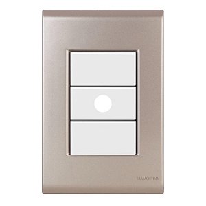 Conjunto Furo Liz Ouro Velho c/ Branco Tramontina