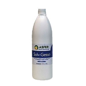 Dissolvente de Gesso Solv Gesso 1Lt - Asfer