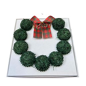 Caixa com tampa em acetato para guirlanda de doces/ SEM LAÇO - 10 un