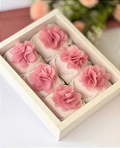 Caixa borda moldura com tampa modelo luva 18x15x04cm - 10 unidades (REF12)