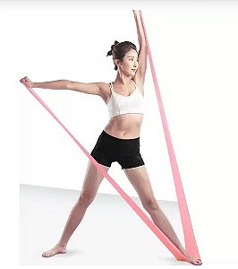 Faixa Elástica para Exercícios Fisioterapia Academia e Yoga - Top House