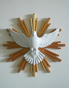 Pomba da Paz - Suporte de Parede-22 cm-Um símbolo que transforma ambientes