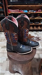 Bota texana feminina,monster americano