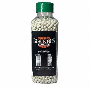 BBs Munição para Airsoft Premium 0.28g 2.800un - Blackops Store