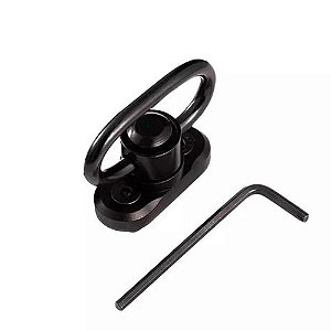 Zarelho Preto c/ Engate Rápido para M-Lock
