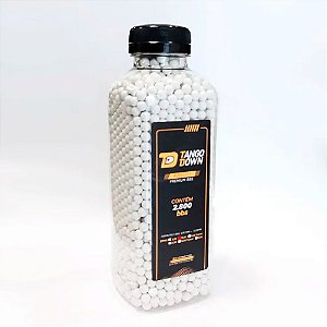 BBs Munição para Airsoft 0.28g Garrafa 2.800un - Tango Down