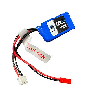 Bateria Lipo ULTRA - 7.4V/2S - 250mAh - 20C -PISTOLA AIRSOFT AEP
