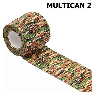 Adesivo Elástico Camo tape 4,5 Metros- Multicam 2