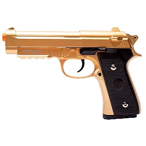 Pistola Airsoft Vigor PT92 V22 Spring Gold