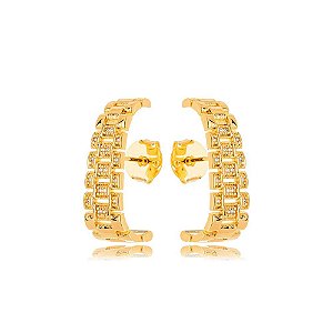 Ear Hook Gabi Cravejado