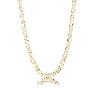 Choker Riviera Baguete