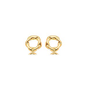 Mini Argola Frontal Dourada