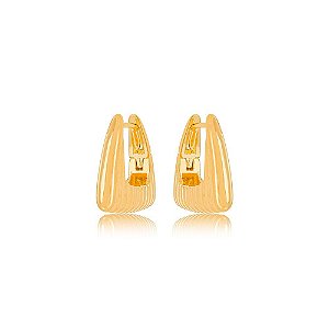 Argola Lucy P Dourada