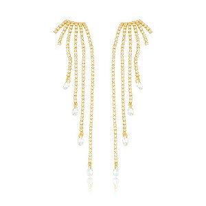Ear Hook Riviera Ear Dourado