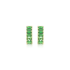 Ear Hook Esmeralda Dourado