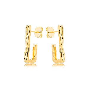 Ear Hook June Orgânico M Dourado
