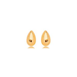 Brinco Mini Gota Dourado