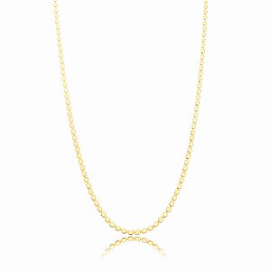 Colar Tabia Chapinhas Longo Dourado