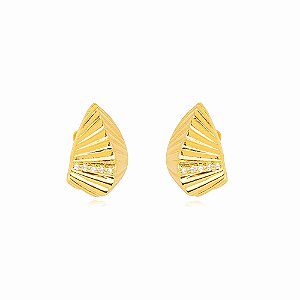Brinco Dubai Zircônia Dourado