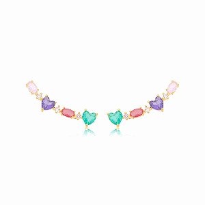 Ear Cuff Iza Colors Dourado