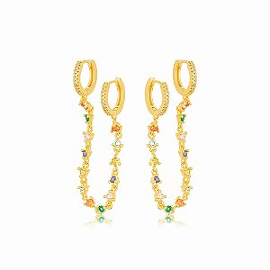 Ear Line Samya Colors Dourado