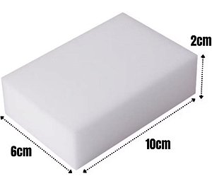 Esponja Mágica de Melamina – Kit com 5 Unid