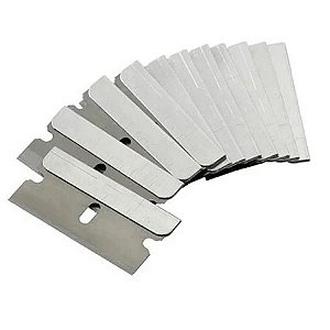 Jogo 10 Laminas Raspador Bolso 4 Cm