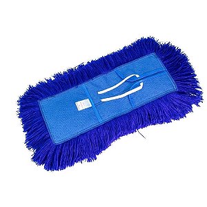 Refil Mop Pó Profissional Lavável Fios Acrílicos Eletrostáticos- Diversos Tamanhos