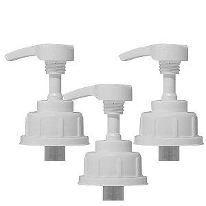 Kit 3 Válvula Pump para Galão 5 Litros