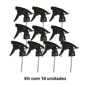 Kit 10 Válvula Gatilho Power Jet 28/410 – Preto