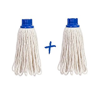 Kit 2 Refis Mopinho Algodão 190g