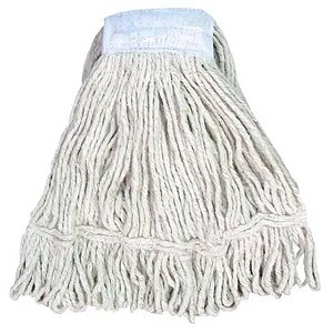 Refil Mop Úmido 320g 100% Algodão com Cinta e Ponta Dobrada Cores Diversas