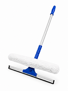 Rodo Combinado Limpa Vidros 35 cm Com Cabo 50 cm - Proklin